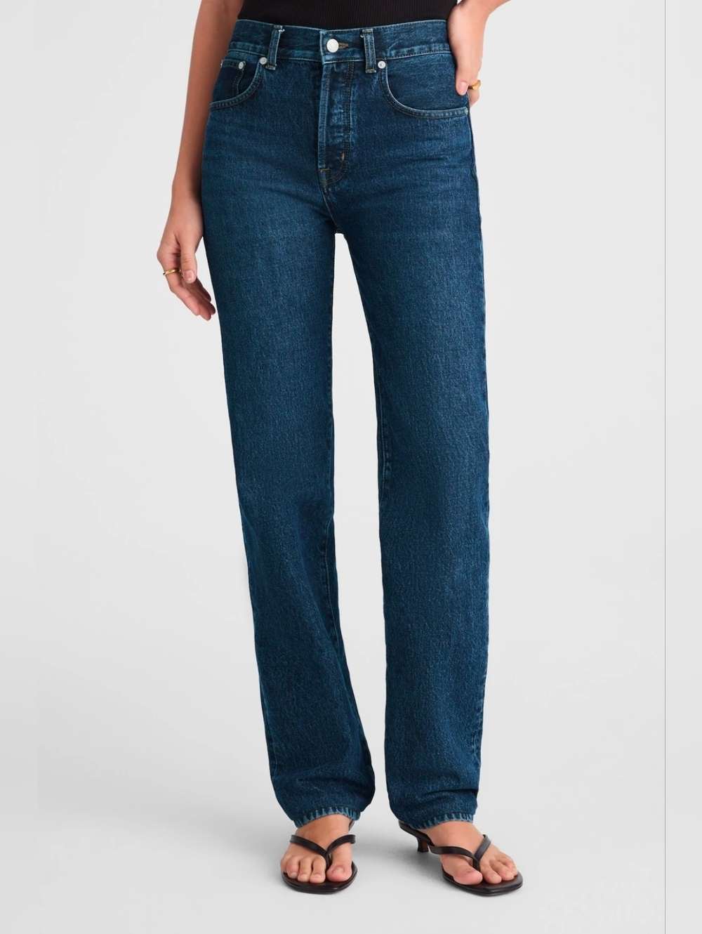 Madewell Women's The Longline Straight Jean